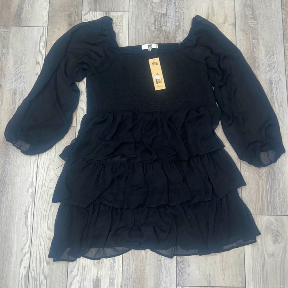 Women’s Pluz Size Black Dress